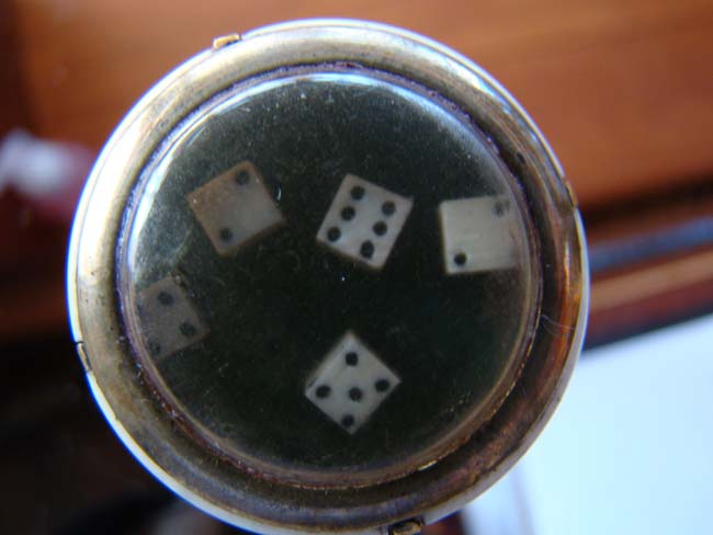 A Mississippi Riverboat Gamblers' walking stick circa 1900 — image 3